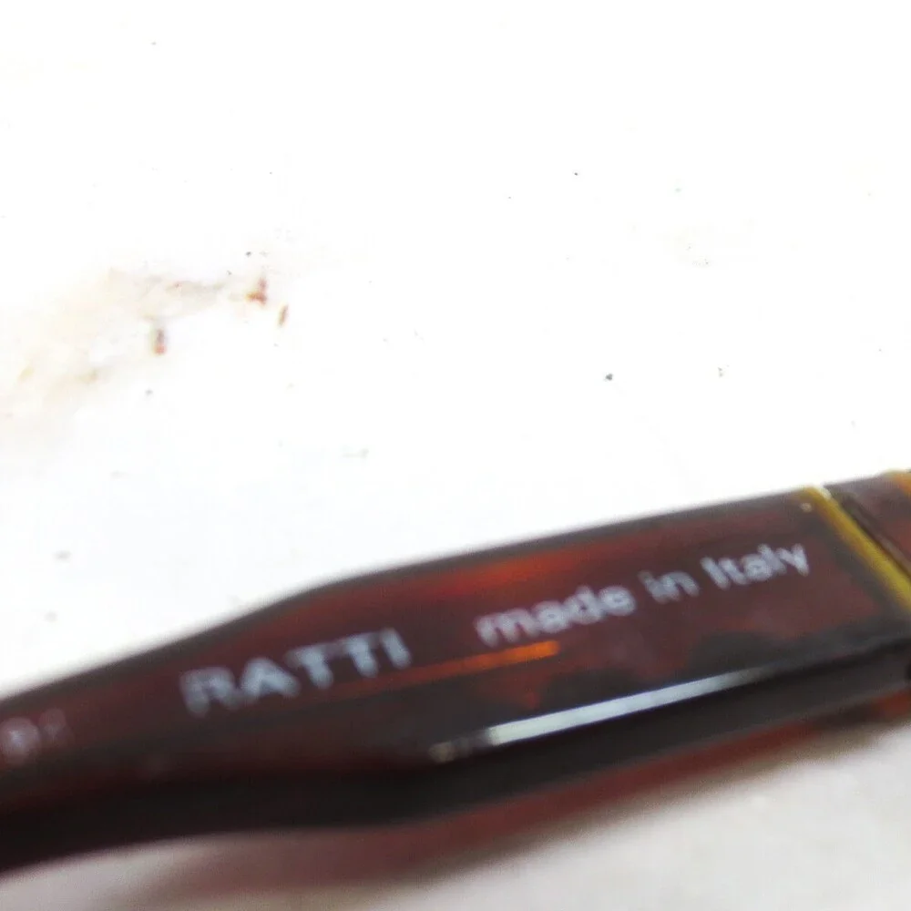 Persol Ratti Eyeglasses Frame Women's Tortoise Brown Plastic Full Rim Square